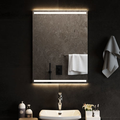 Miroir de salle de bain Vidaxx LED 60x80 cm