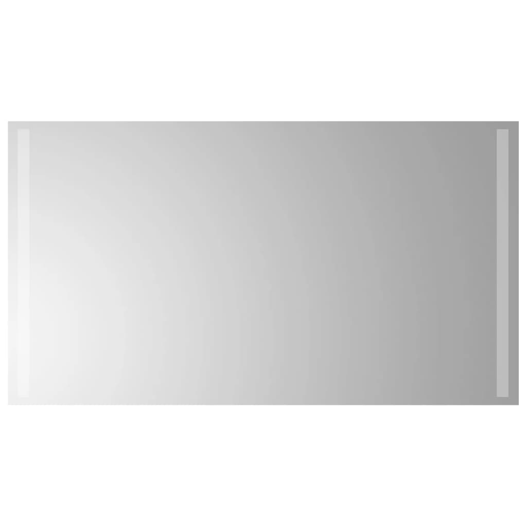 VidaXL Miroir de salle de bain LED 50x90 cm