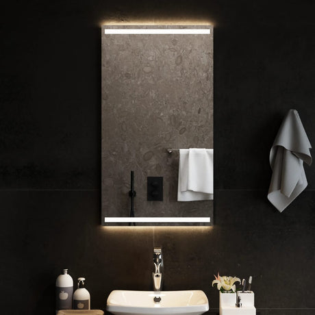 VidaXL Miroir de salle de bain LED 50x90 cm