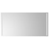 VIDAXL Specchio da bagno LED 50x100 cm