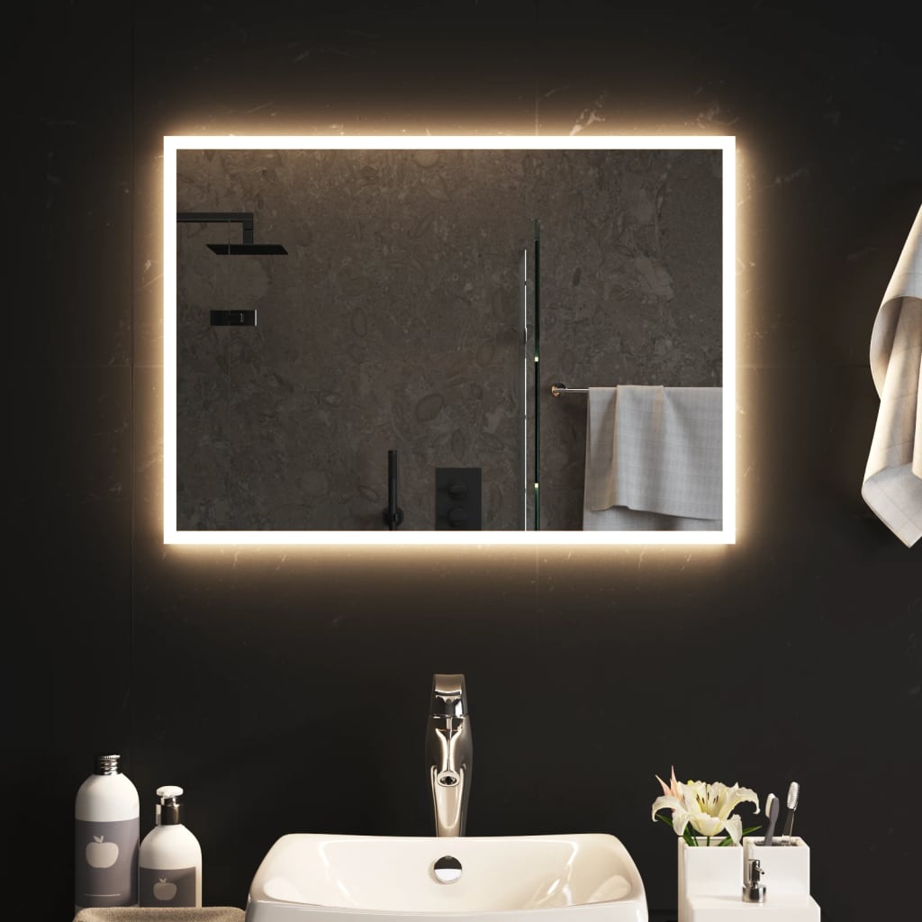 Vidaxl Mirror de baño LED 50x70 cm