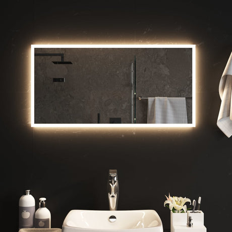 VidaXL Miroir de salle de bain LED 40x80 cm