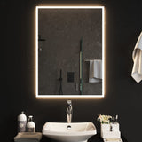 VidaXL Miroir de salle de bain LED 60x80 cm