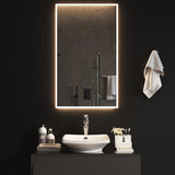 VidaXL Miroir de salle de bain LED 60x100 cm