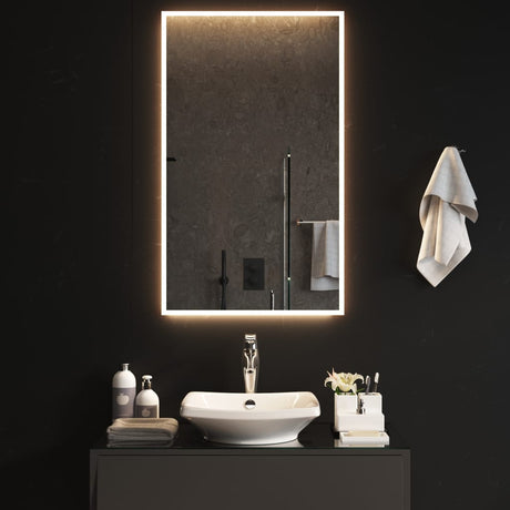 VidaXL Miroir de salle de bain LED 60x100 cm