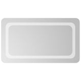VidaXL Miroir de salle de bain LED 40x70 cm