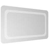 Miroir de salle de bain Vidaxl LED 40x70 cm