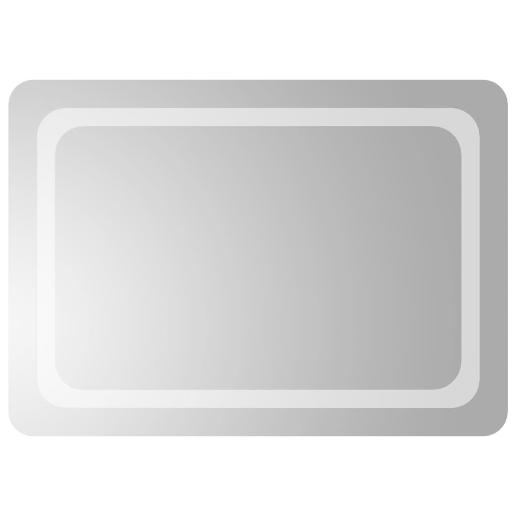 VidaXL Miroir de salle de bain LED 50x70 cm