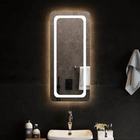 Vidaxl badkamerspiegel led 40x90 cm