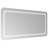 Vidaxl Mirror de baño LED 50x100 cm