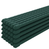 VidaXL Tuteurs pour plantes 30 pcs 90 cm acier vert
