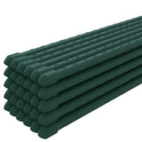 Vidaxxl tuteurs pour plantes 30 pcs 115 cm acier vert