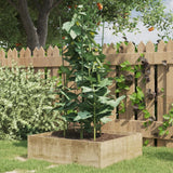 VidaXL supports pour plantes 5 pcs avec 3 anneaux 75 cm acier vert