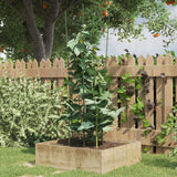 VidaXL supports pour plantes 5 pcs avec 4 anneaux 90 cm acier vert