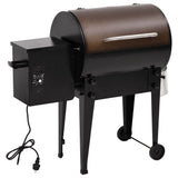 Vidaxl Pelletbarbecue 94 cm jern svart