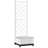 Vidaxx jardinière avec treillis 40x40x121,5 cm polypropylène