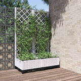 Vidaxx jardinière avec treillis 80x40x121,5 cm polypropylène