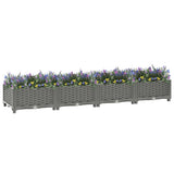 Vidaxx jardinière surélevée 160x40x23 cm polypropylène