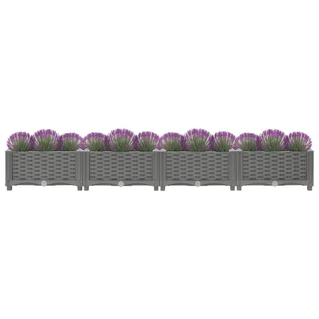 Vidaxx jardinière surélevée 160x40x23 cm polypropylène