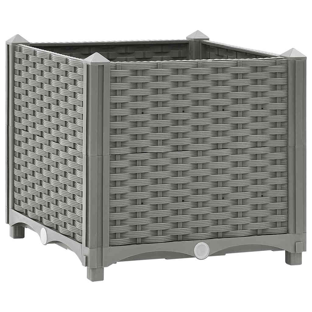 Vidaxx jardinière surélevée 40x40x38 cm polypropylène