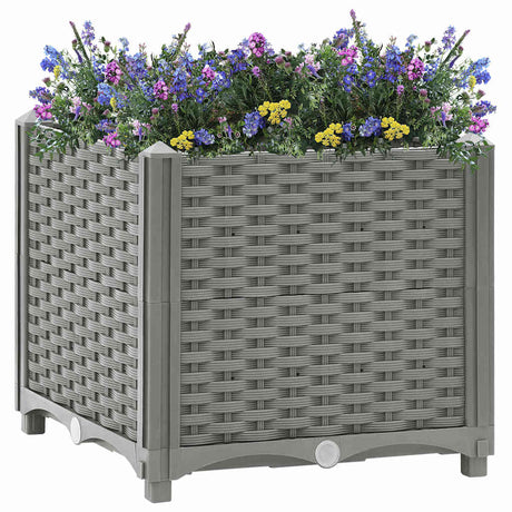 Vidaxx jardinière surélevée 40x40x38 cm polypropylène
