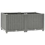 Vidaxx jardinière surélevée 80x40x38 cm polypropylène