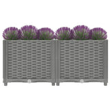Vidaxx jardinière surélevée 80x40x38 cm polypropylène