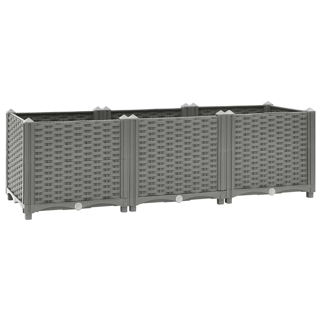 Vidaxx jardinière surélevée 120x40x38 cm polypropylène