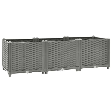 Vidaxx jardinière surélevée 120x40x38 cm polypropylène
