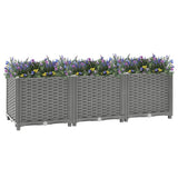 Vidaxx jardinière surélevée 120x40x38 cm polypropylène