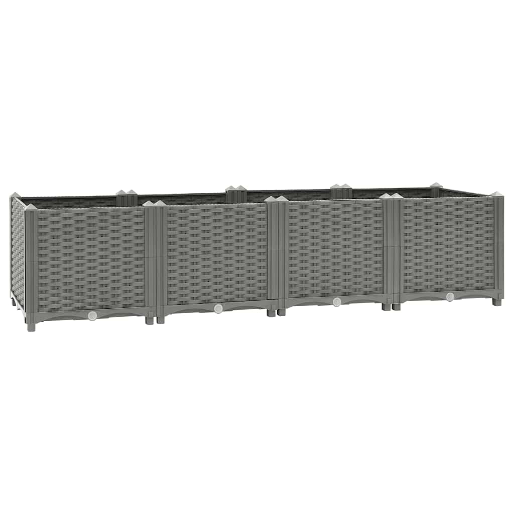 Vidaxx jardinière surélevée 160x40x38 cm polypropylène