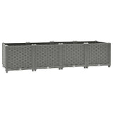 Vidaxx jardinière surélevée 160x40x38 cm polypropylène