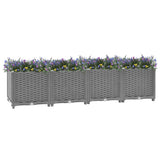Vidaxx jardinière surélevée 160x40x38 cm polypropylène