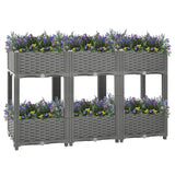 Vidaxl Planter raised 120x40x71 cm Polypropene