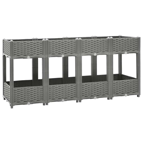 Vidaxx jardinière surélevée 160x40x71 cm polypropylène