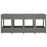 Vidaxx jardinière surélevée 160x40x71 cm polypropylène