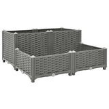 VidaXL jardinière surélevée 80x80x38 cm polypropylène