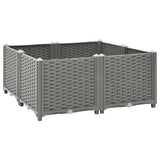 VidaXL jardinière surélevée 80x80x38 cm polypropylène