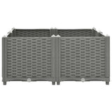 VidaXL jardinière surélevée 80x80x38 cm polypropylène