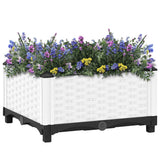 Vidaxx jardinière surélevée 40x40x23 cm polypropylène