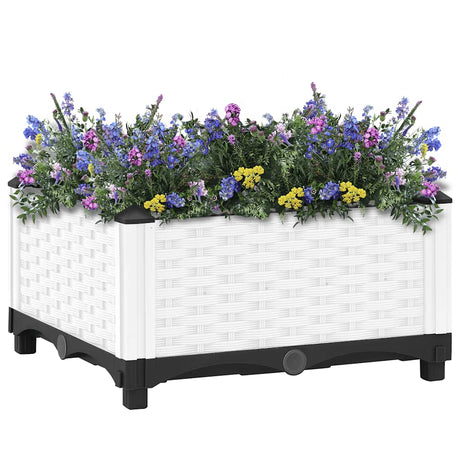 Vidaxx jardinière surélevée 40x40x23 cm polypropylène