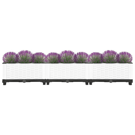 Vidaxx jardinière surélevée 120x40x23 cm polypropylène