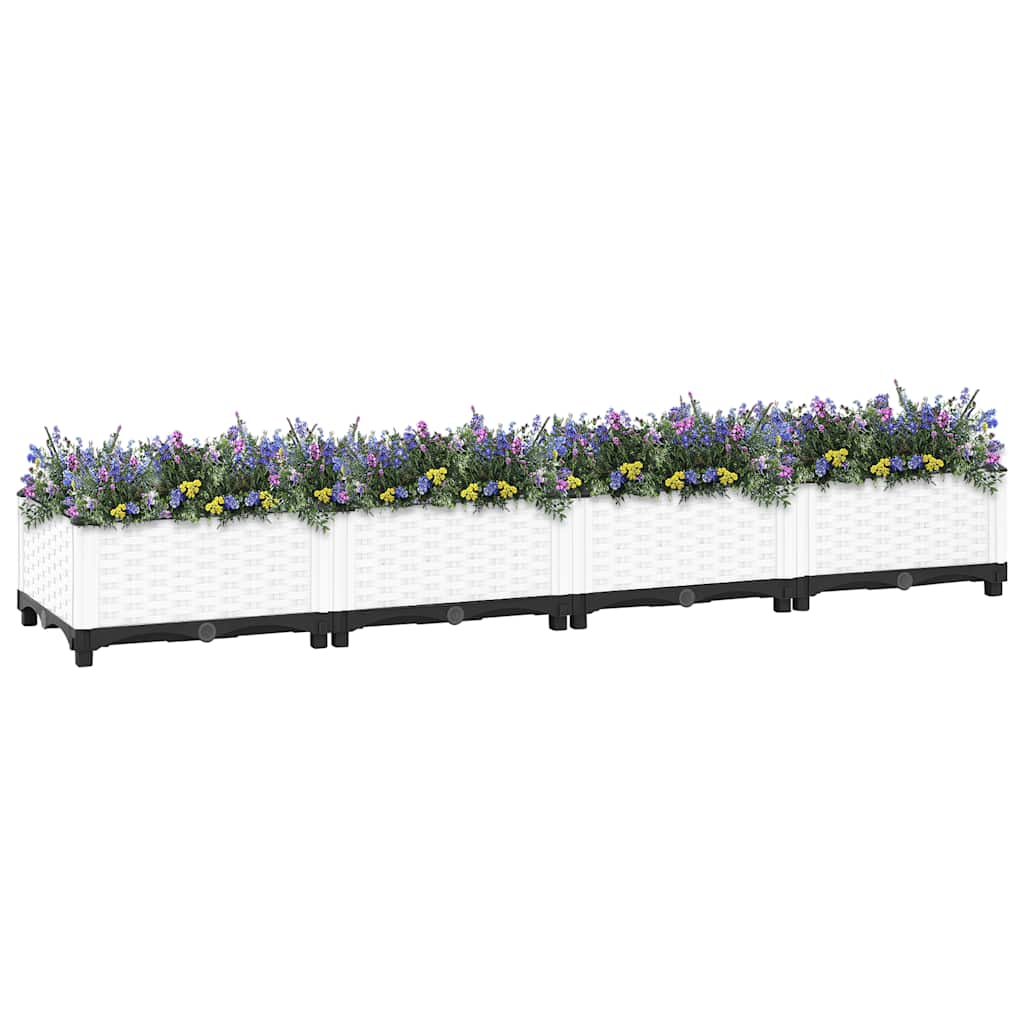 Vidaxx jardinière surélevée 160x40x23 cm polypropylène