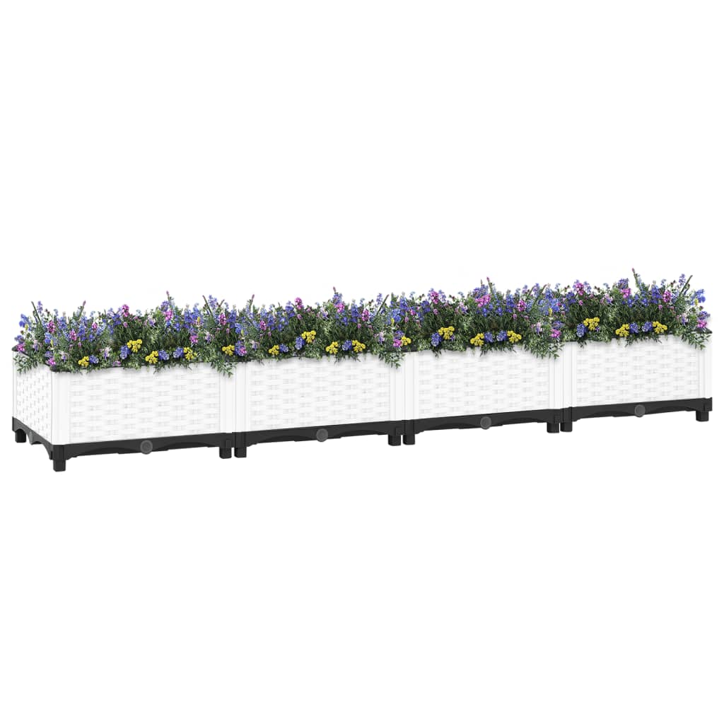 Vidaxl Planter hævede 160x40x23 cm polypropen