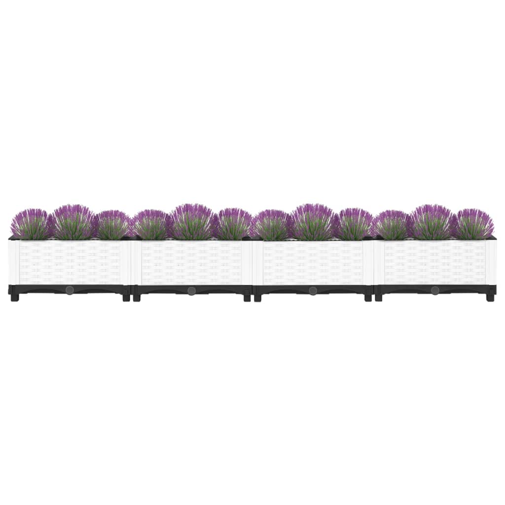 Vidaxl Planter hævede 160x40x23 cm polypropen