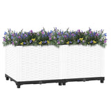 Vidaxx jardinière surélevée 80x40x38 cm polypropylène