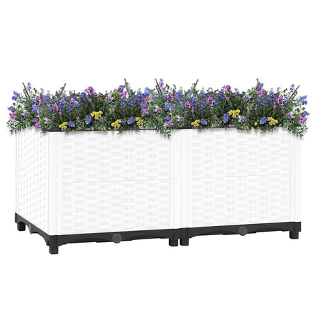 Vidaxx jardinière surélevée 80x40x38 cm polypropylène