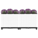 Vidaxx jardinière surélevée 80x40x38 cm polypropylène
