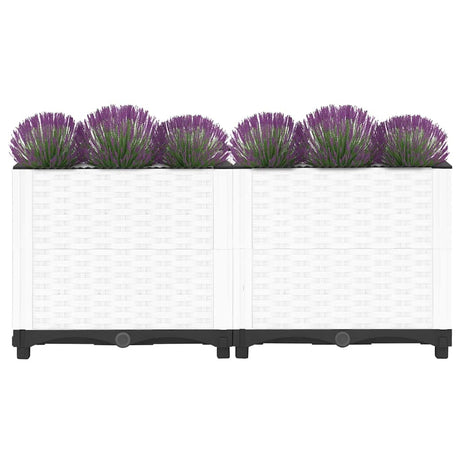 Vidaxx jardinière surélevée 80x40x38 cm polypropylène