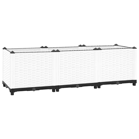Vidaxx jardinière surélevée 120x40x38 cm polypropylène